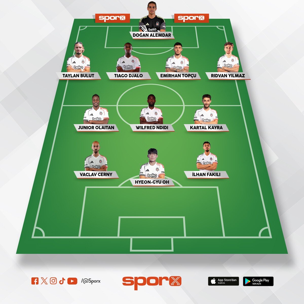 bjk yedek