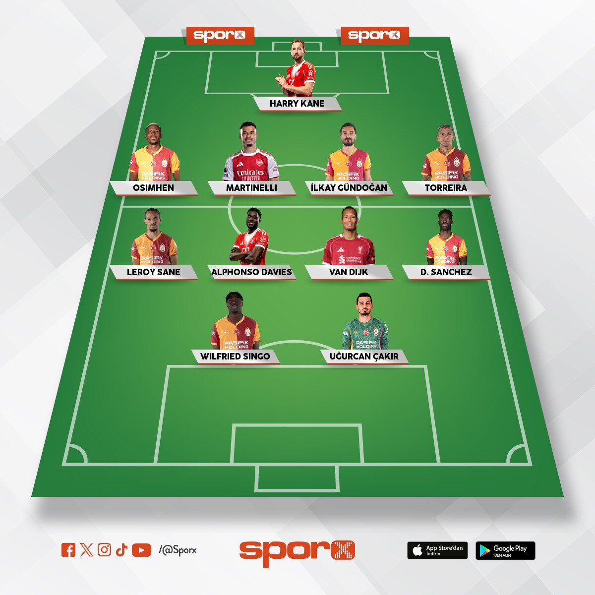 Galatasaray hayali kadro