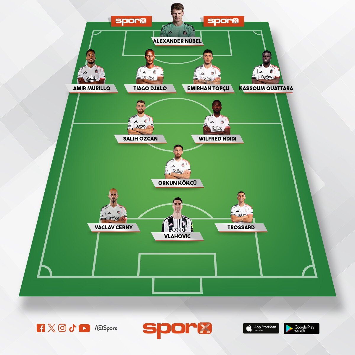 26/27 BJK �AMP�YONLUK 11'� TRANSFERS�Z