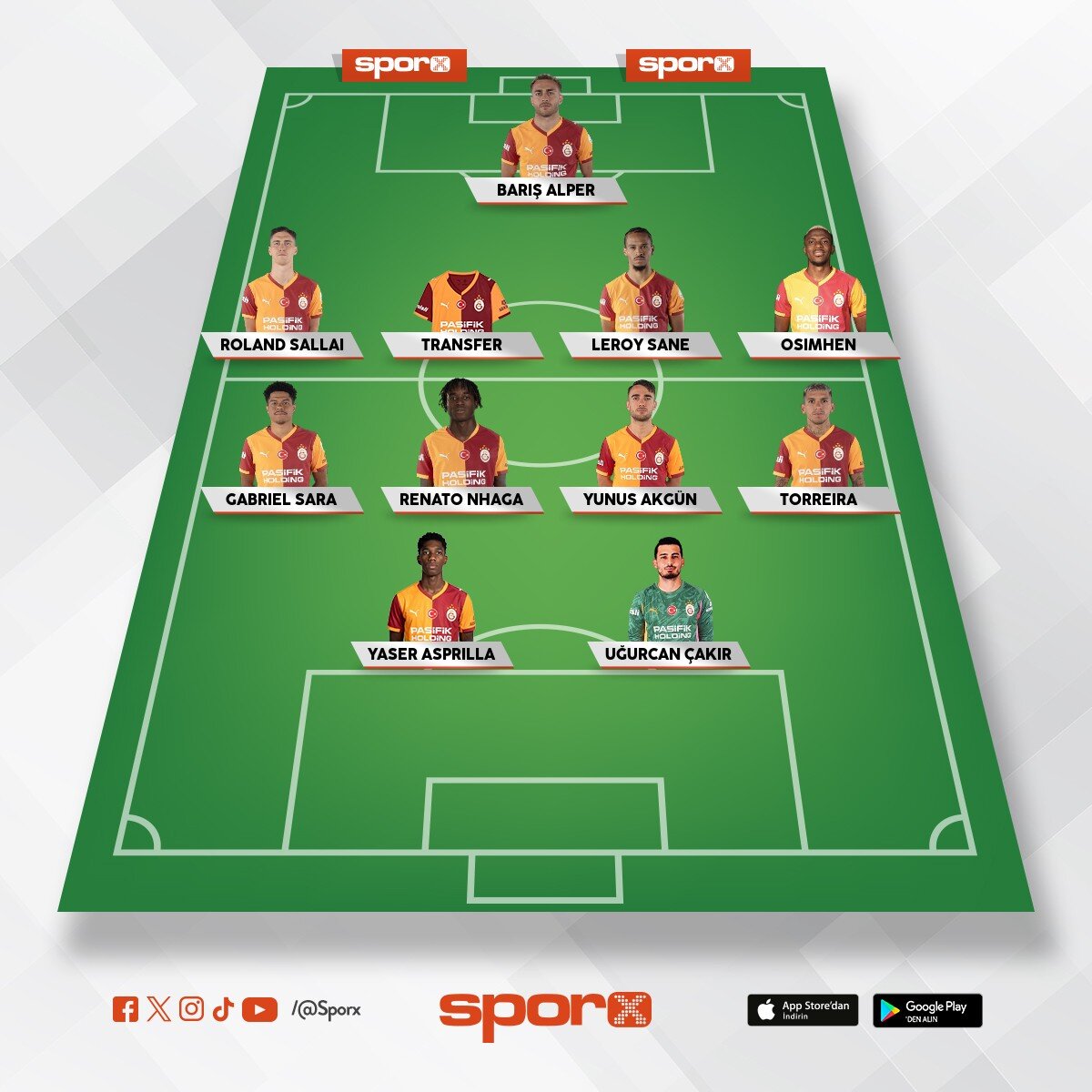 galatasaray futbol tak�m�