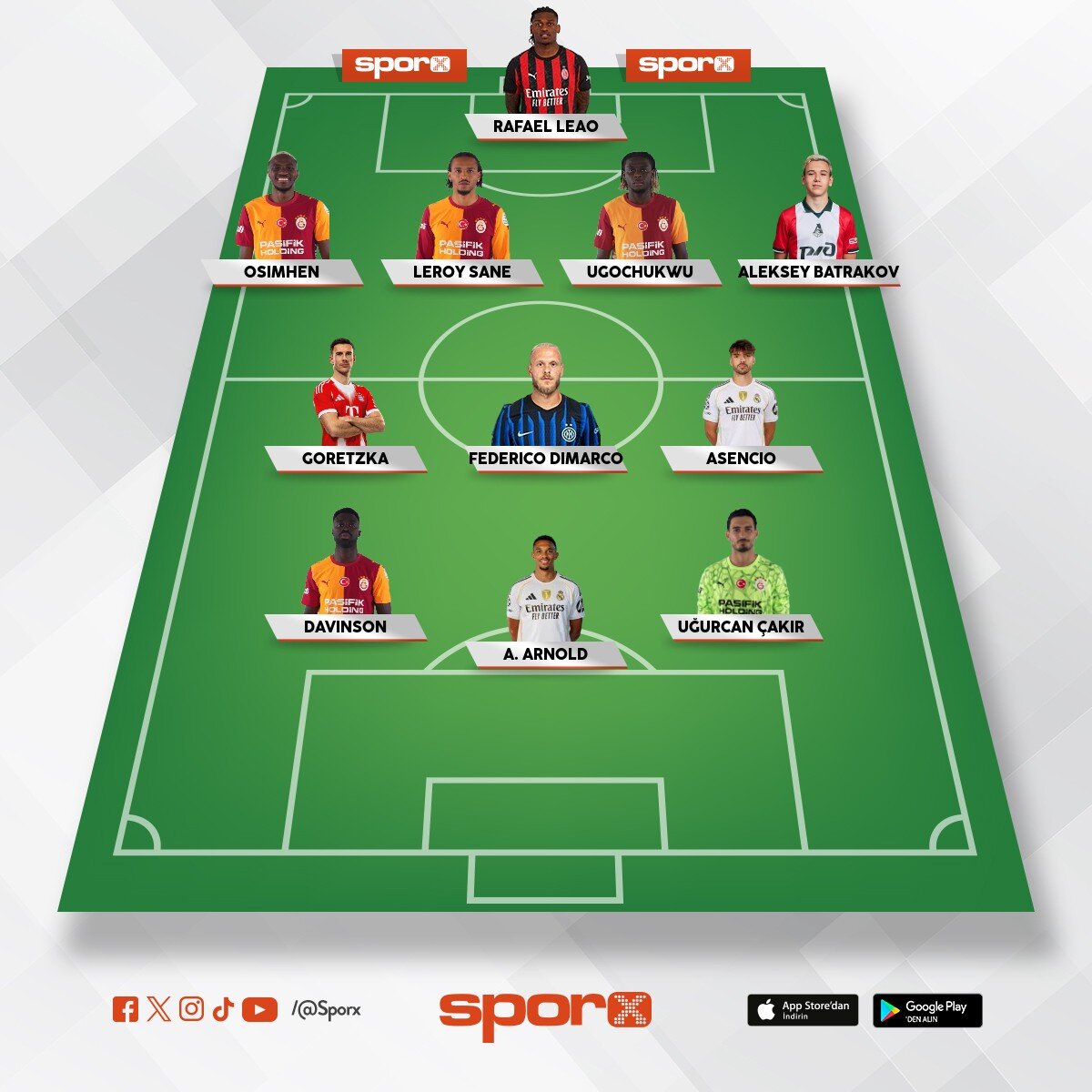 GALATASARAY �AMP�YONLAR L�G� 11