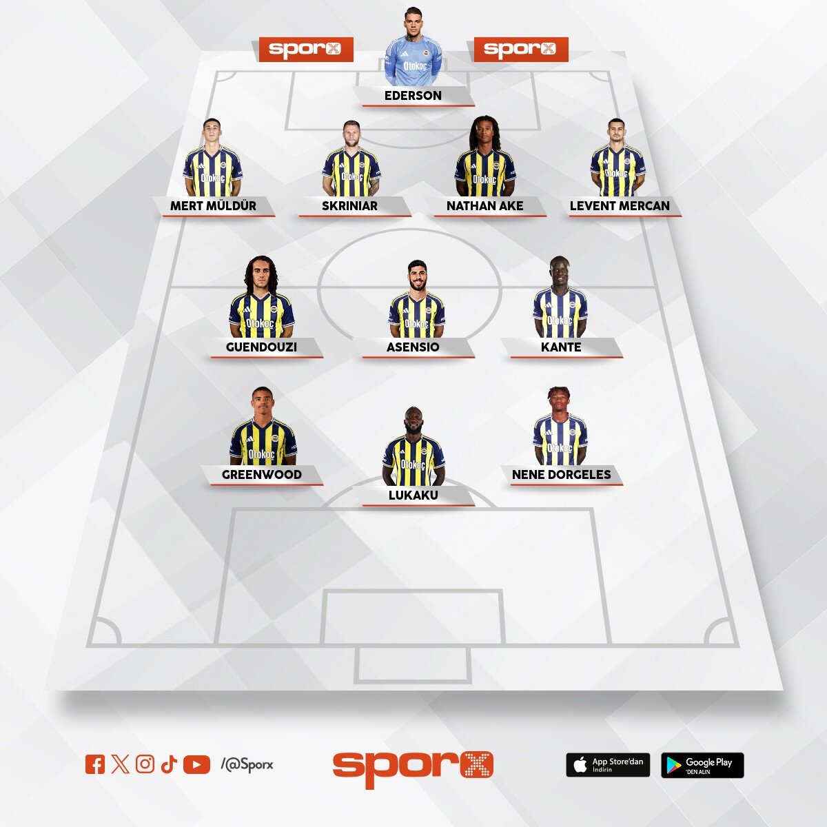 Fenerbah�e Lyon 2.ma� kadrosu..sonras�na bakcazz