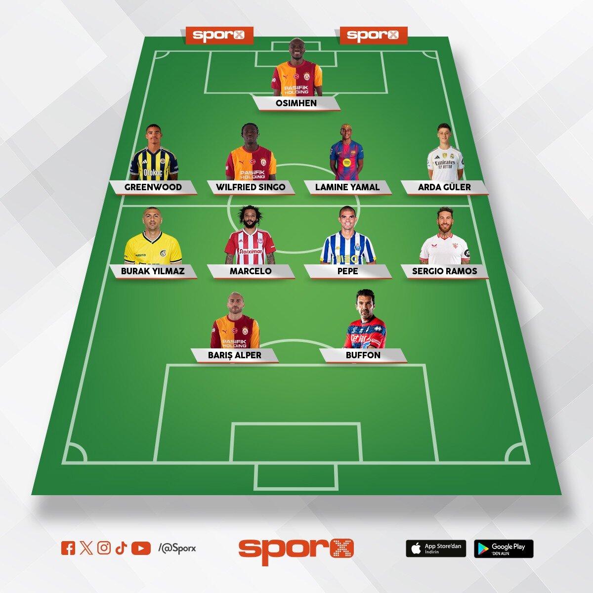 galatasaray  hayat�ndaki ilk onbir