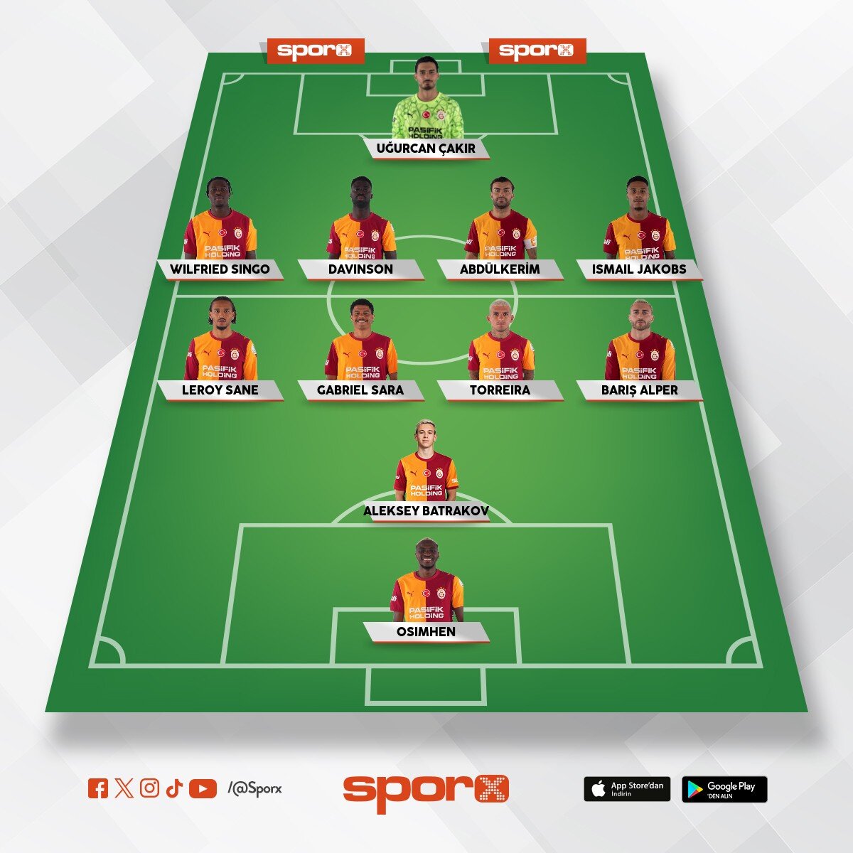 Galatasaray �lk 11