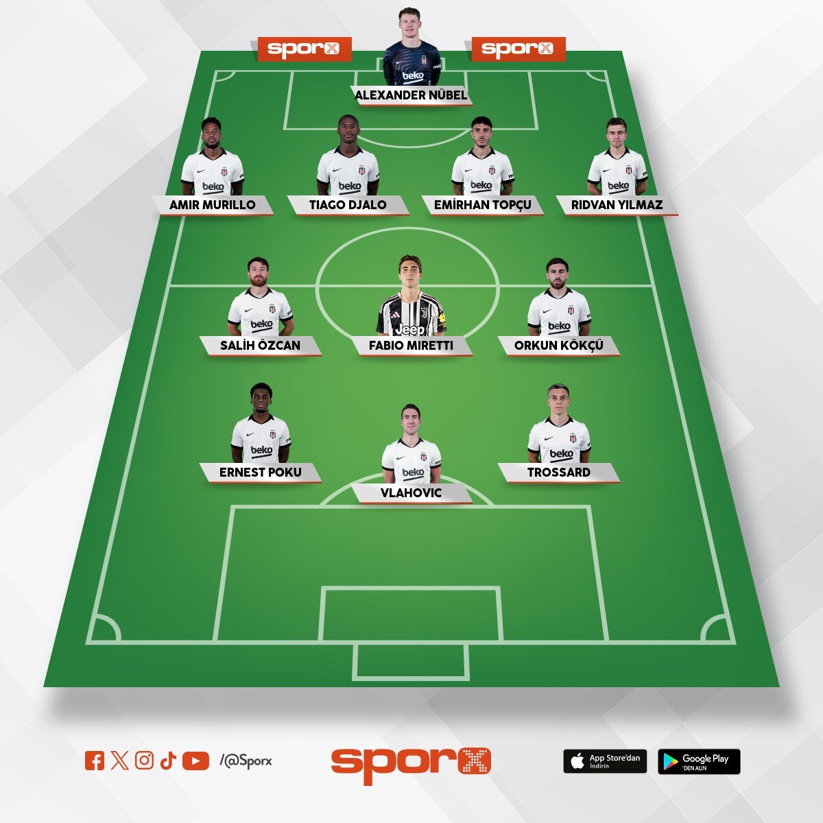 4-3-3 BE��KTA� 