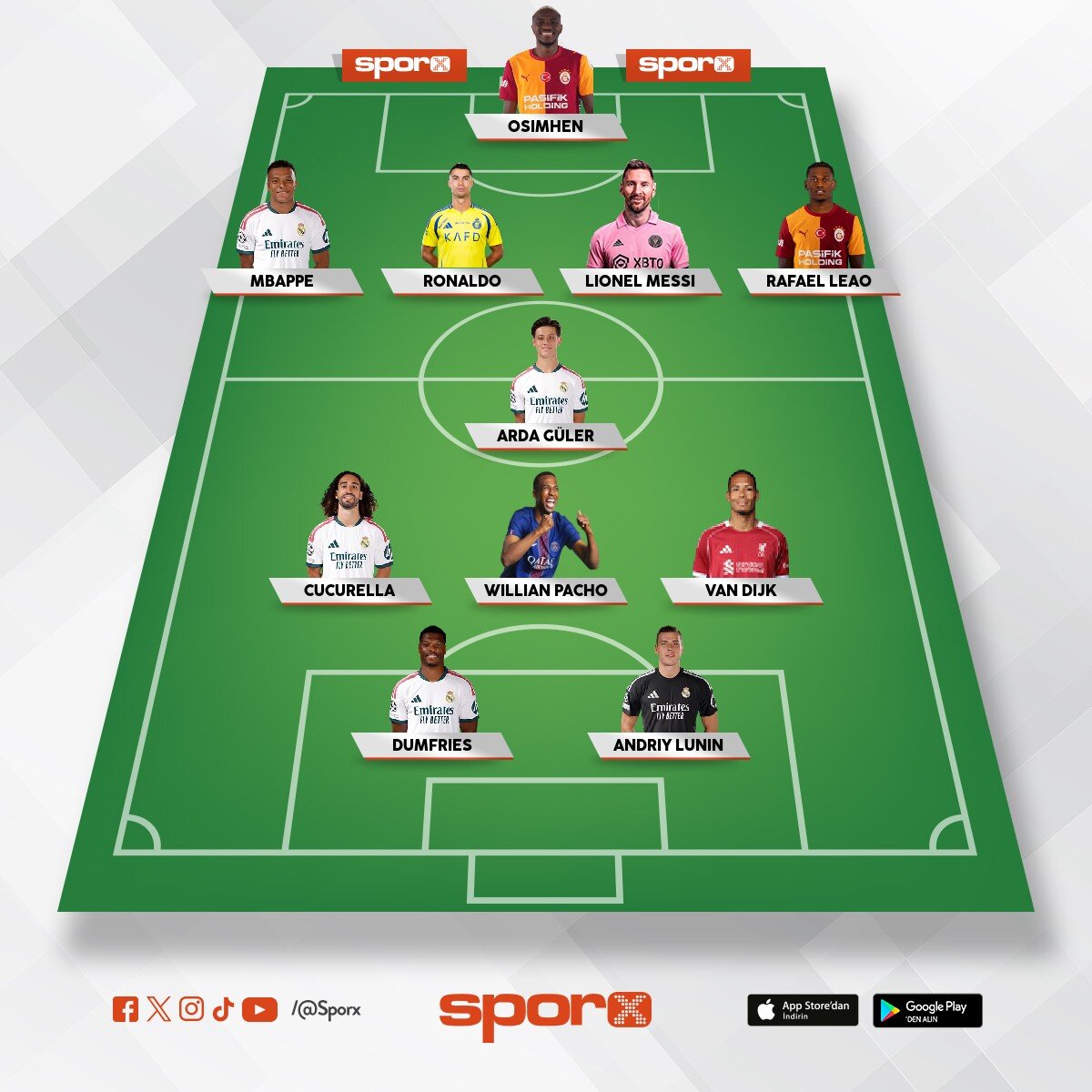 Y�ld�z futbolcular