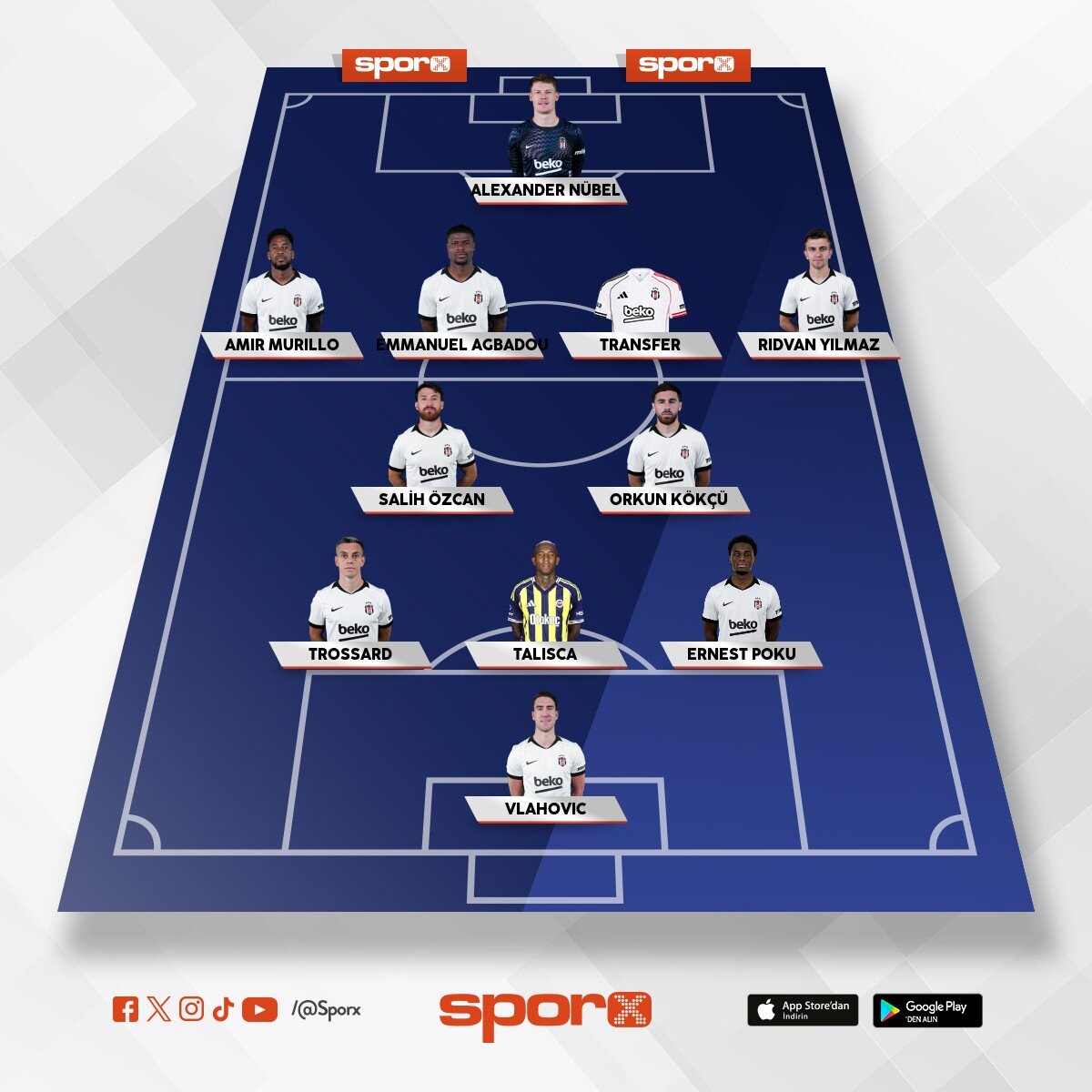 orta sahaya 1 transfer daha sol stoper birde yerli oyuncu okey 