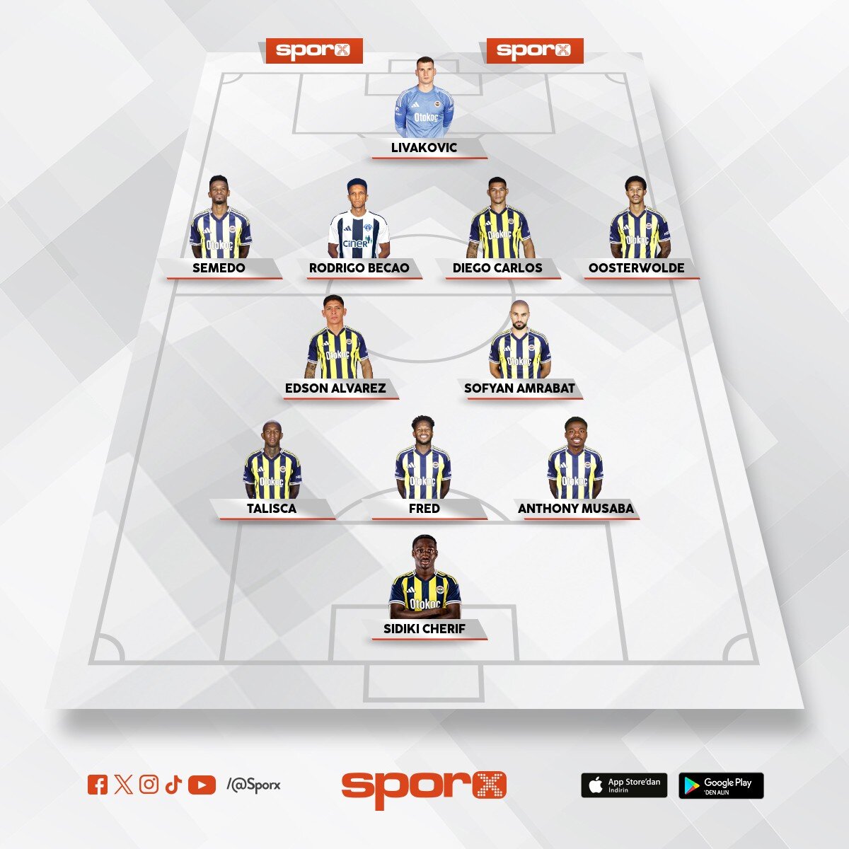 G�DENLERDEN 11 (Yedekler: Egribayat, �a�lar, Fayed, Fall, EmreDemir, EmreMor, Cengiz)