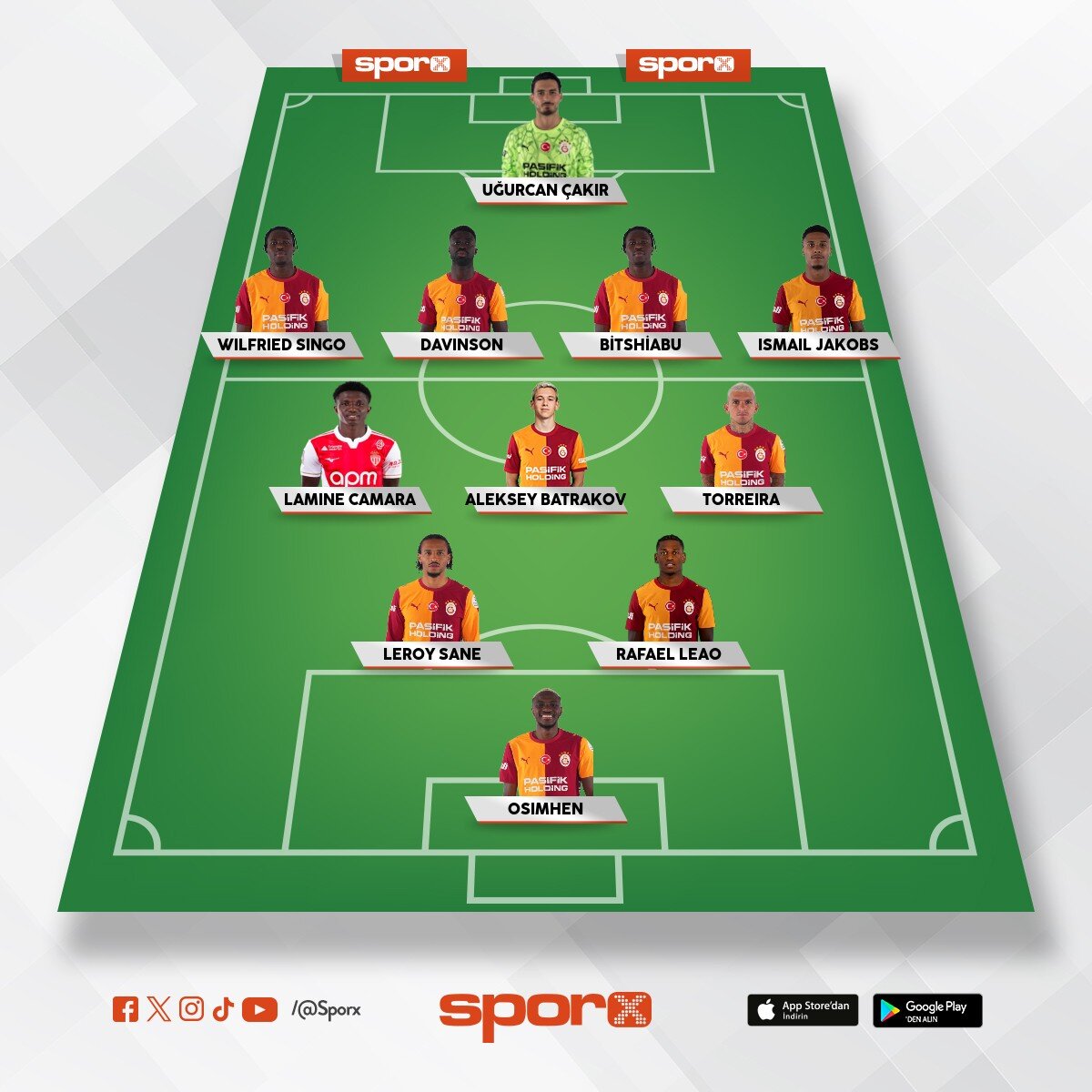 �ampiyon Galatasaray 
