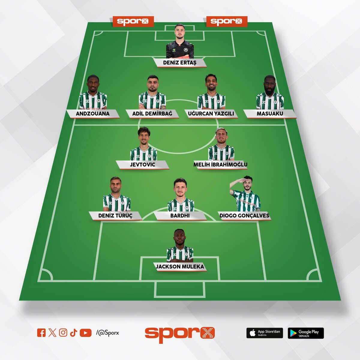Konyaspor (forvete mostafa mohamed i koycakt�m ama yok t�)