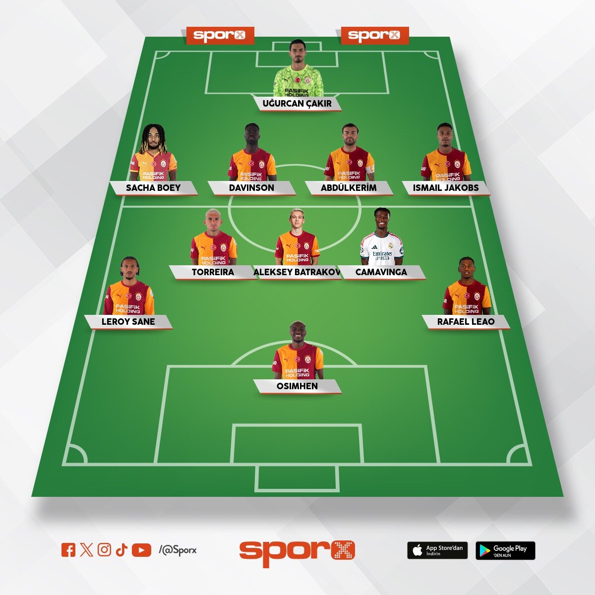 Boye bo�ta,camavinga ikna edilmeli,salai ve lemina +2 kontenjana al�nmali 