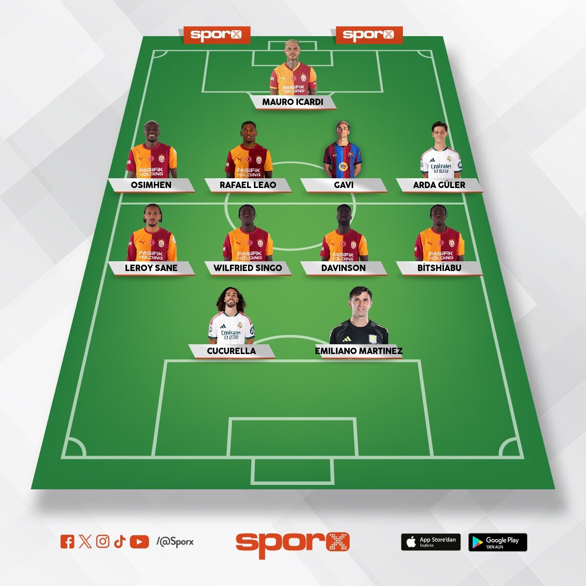 Galatasaray � �ampiyon yapacak tak�m