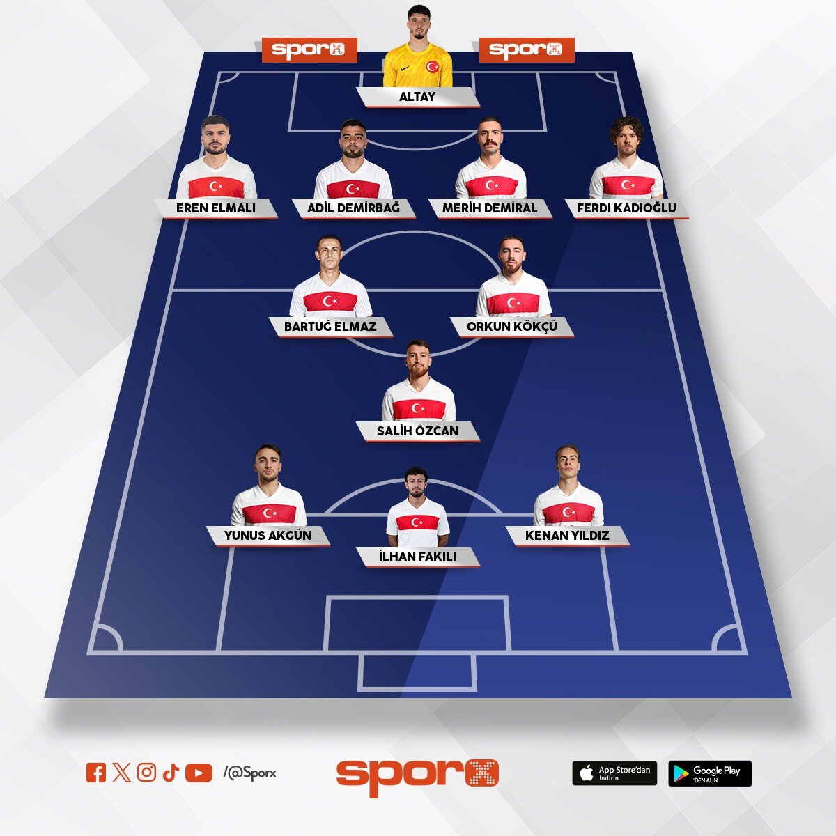 Milli tak�m - g�ncel en iyi 11
