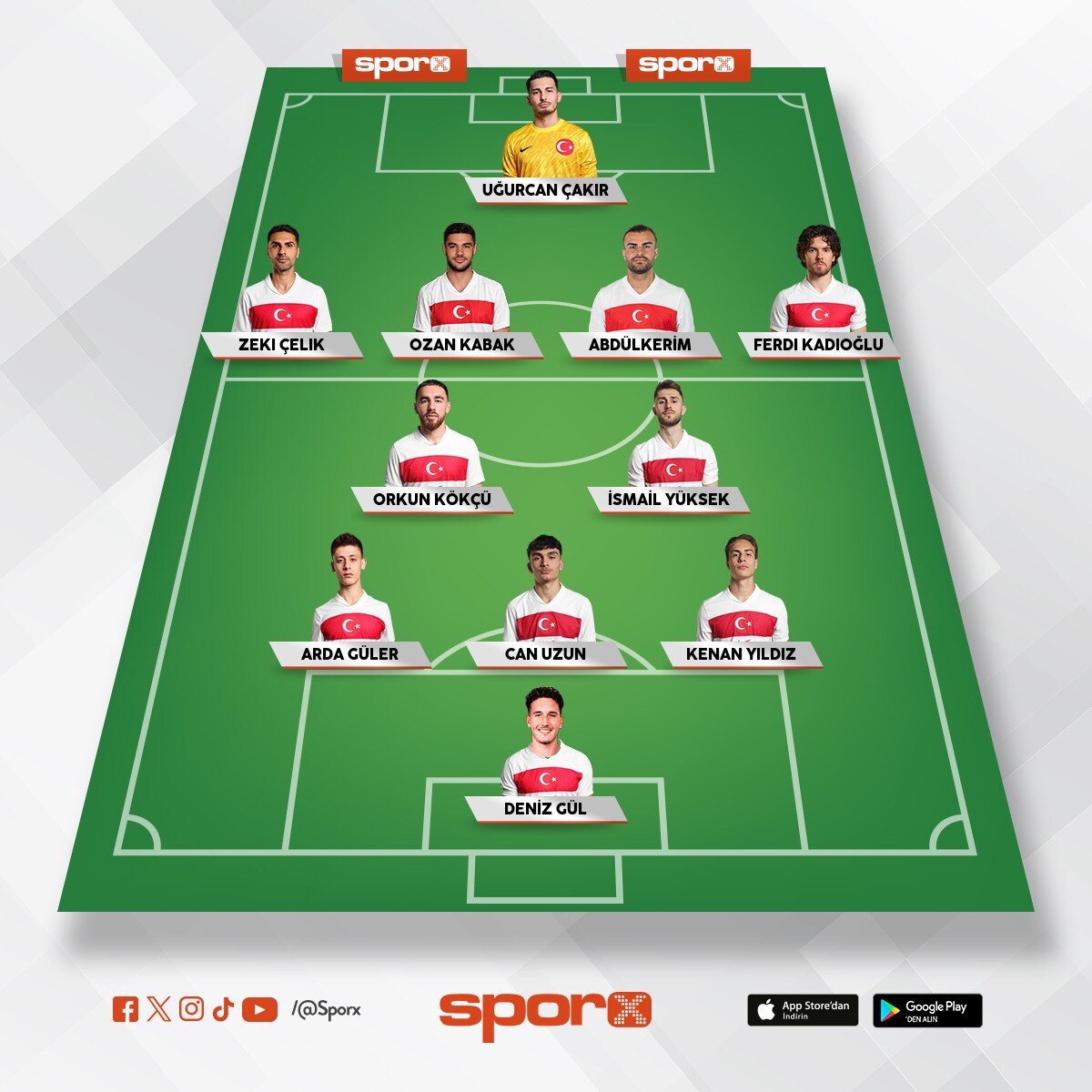 Milli tak�m ideal 11