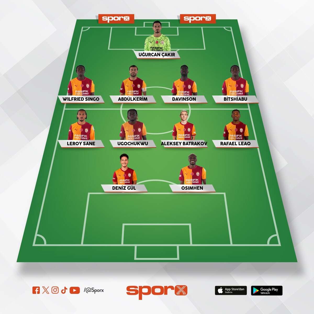 Galatasaray pes kadrom