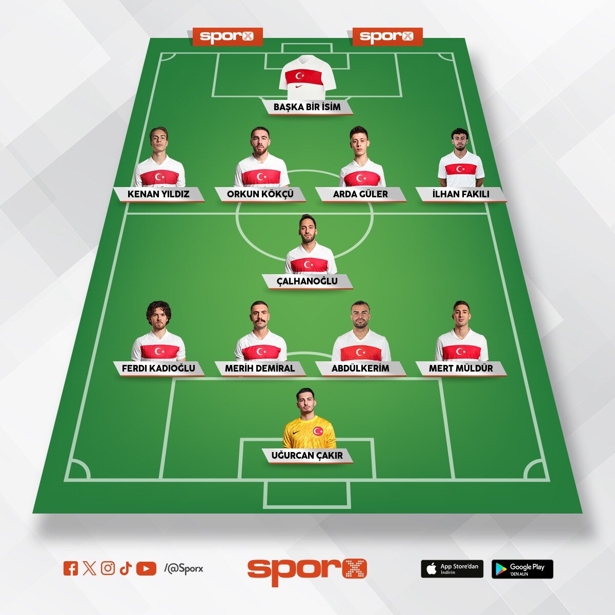 Bence bu beyler. Forvet Enes �nal
