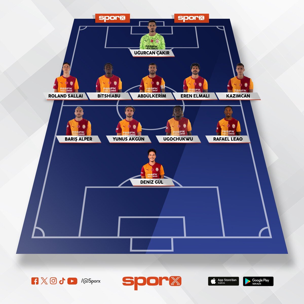 GS-Kas�mpa�a barca icin yedek kadro