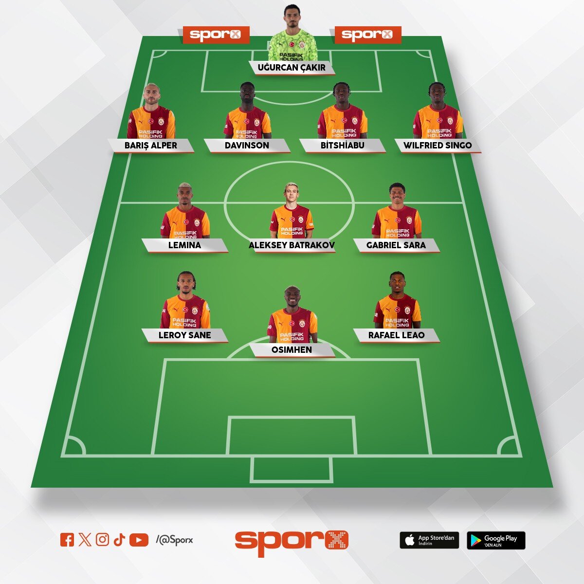 Gs barcelona ma��nda tak�m b�yle olmal�
