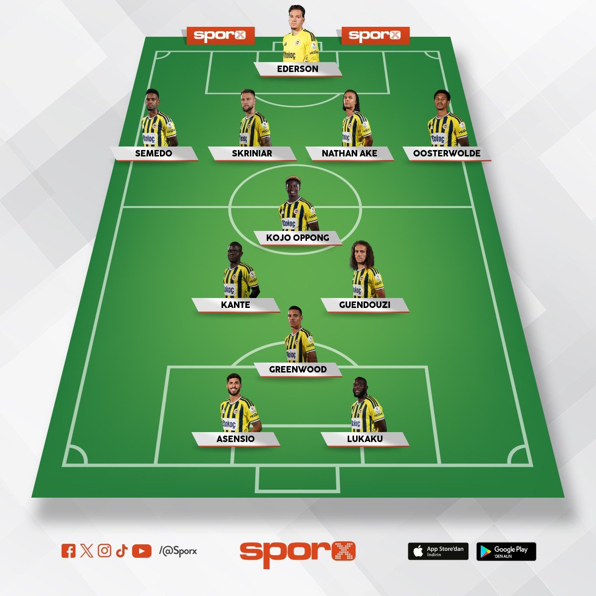 alanyaspor 11 i bana g�re lan ismail opponga g�ven lann
