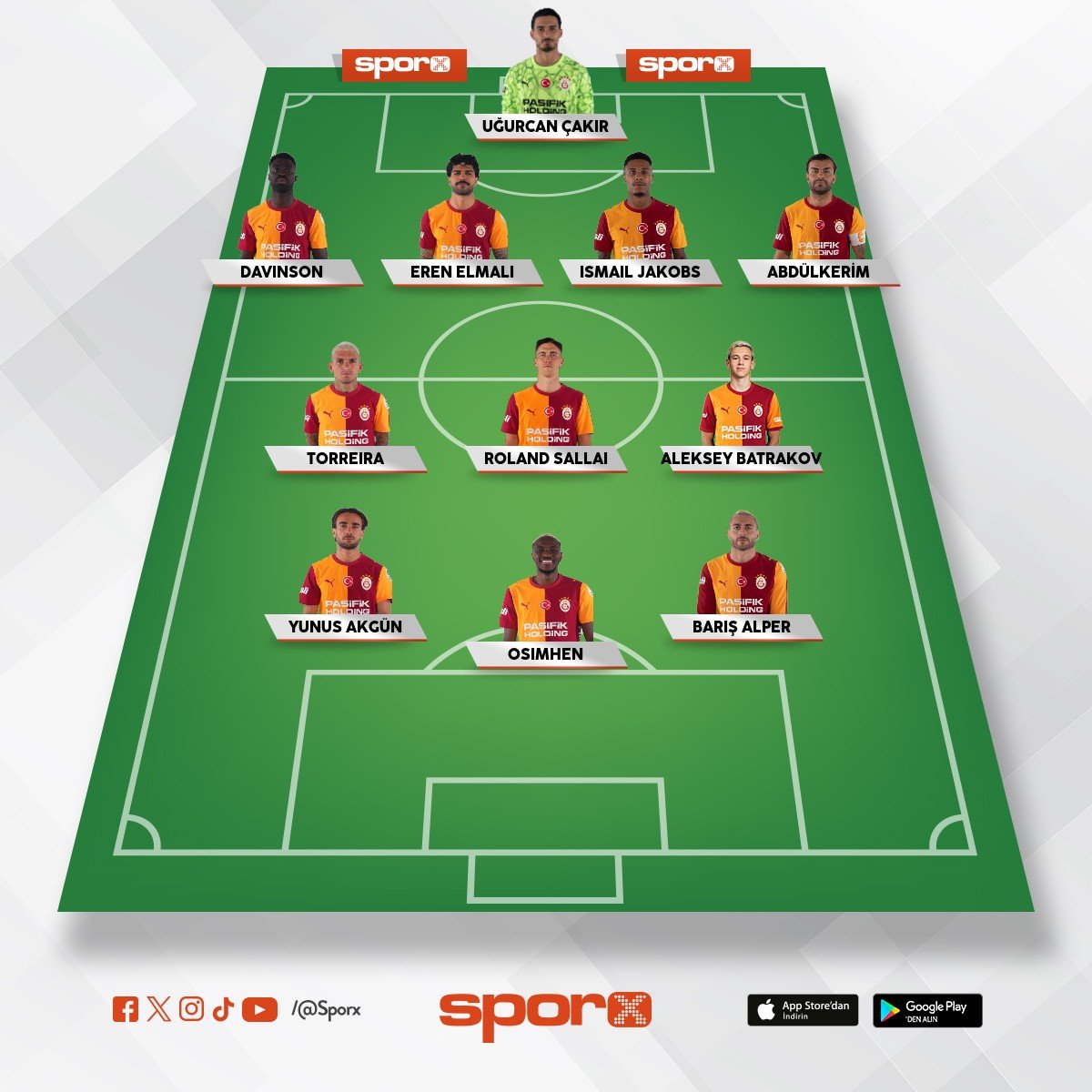 GALATASARAY 7  -fb 0
