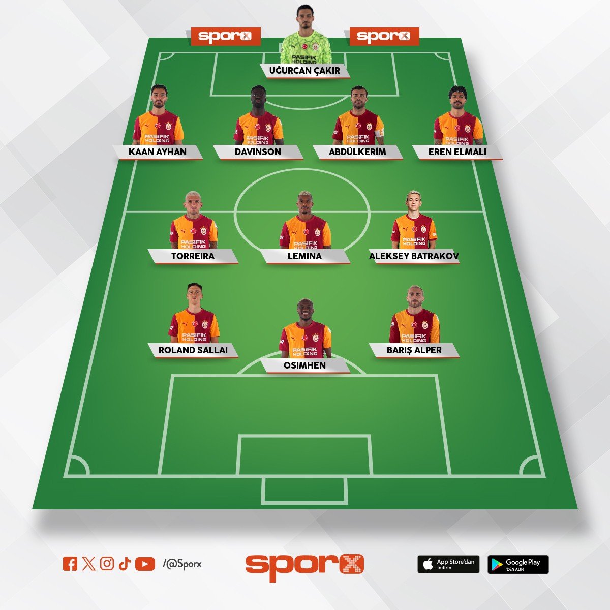 Galatasaray lile ideal ilk 11