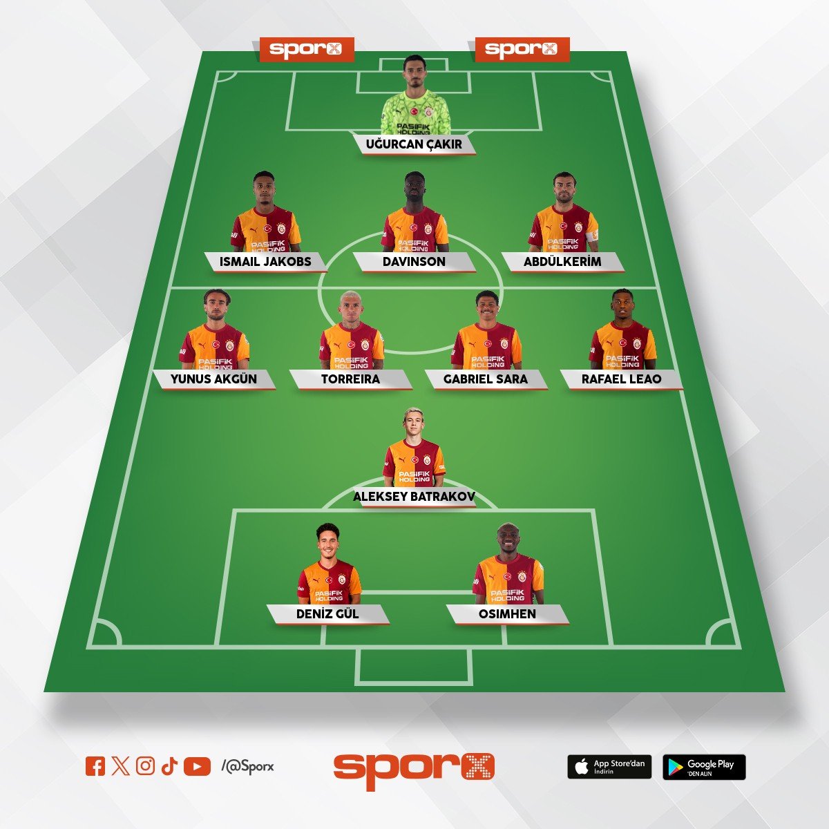 galatasaray vs fenerbahce 26 ekim olmasi gereken ilk 11