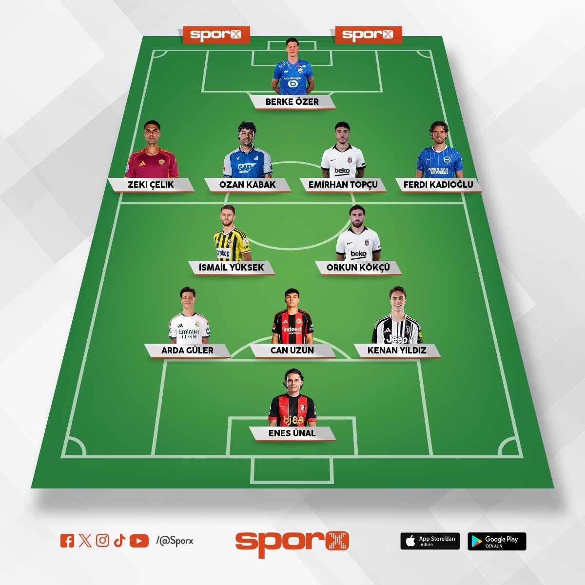 Sergen Yal��n ilk 11