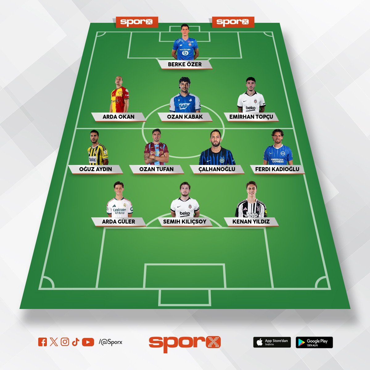 Sergen Yal��n ilk 11